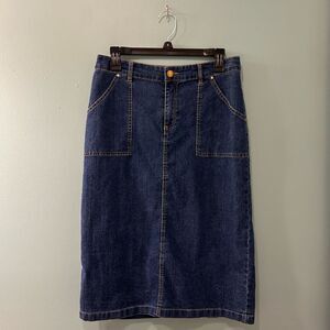 NWOT … RUBY RD. PETITE “Size: 6P” Denim Skirt